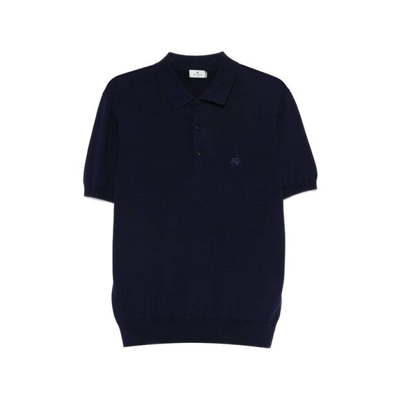 Etro Blue Polo Shirts Men